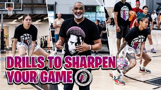 DRILLS To Sharpen Your GAME  SWEAT Elite Skills Camp [upl. by Nannahs86]