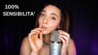 ASMR AL 100 DELLA SENSIBILITÀ 😨 brividi garantiti [upl. by Leahcimnaes]