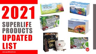 2021 Updated List of Superlife Products STC30 SCC15 SNC SIC Superlife Products Crown Team [upl. by Wennerholn]