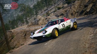 Lancia Stratos 1974 Ponte Mediterraneo EASportsWRC [upl. by Airamak455]