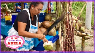 ☘️ Comprando agua de coco a la orilla de la calle [upl. by Ravel]