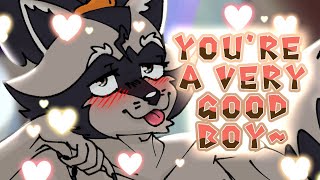 🦝 ASMR  My ✨GOOD BOY✨ gets KISSES 😘 [upl. by Teahan319]