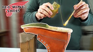 Making Americas most iconic moc toe boot better  Red wing 877 [upl. by Amaty]