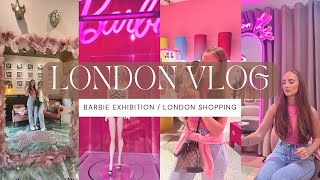 LONDON GIRL DAY  BARBIE EXHIBITIONSOPHIE TEA ART STUDIOSHOPPING HAUL [upl. by Siol]