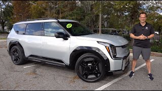 Is the 2024 Kia EV9 the BEST new midsize 3row SUV to BUY [upl. by Ainslie]