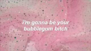 bubblegum bitch  marina and the diamonds lyrics [upl. by Sivel]