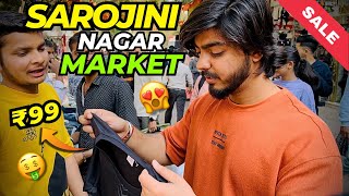 Sarojini Nagar Market Delhi 😍  Boy’s Summer Collection 2024 🔥 [upl. by Alakcim]