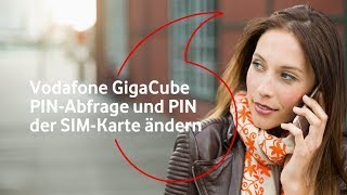 Vodafone GigaCube PIN amp SIMKarte [upl. by Akirdnuhs]