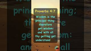 The Power of Wisdom Proverbs 47 KJV  Bible Study [upl. by Aisenat]