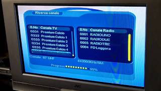 Test installazione decoder e videoregistratore digitale terrestre Zapper Tlogic DVBT4 [upl. by Campman]