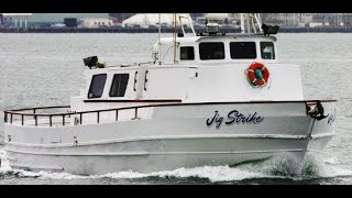 The Sinking of the Jig Strike Sport Fishing boat at Cortez Bank in California [upl. by Sander674]