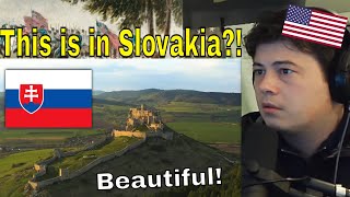 American Reacts Top 10 Places To Visit In Slovakia  Travel Guide [upl. by Barstow]