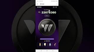 How To Connect Wallet On W Coin [upl. by Haianeb]