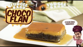 Fudgee Barr Choco Flan Recipe [upl. by Urbani]