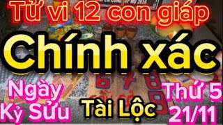 Tử vi 12 con giáp thứ 5 ngày 2111 [upl. by Annabel]