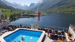 Norwegian Fjords  PampO Azura May 2018 [upl. by Drarej]