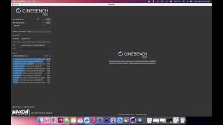 16 inch MacBook Pro M4 Pro CineBench R23 Test [upl. by Bueschel932]