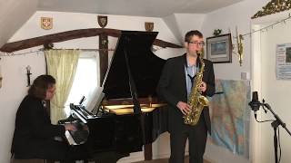 Aria by Eugene Bozza performed by Alastair Penman saxophone and Jonathan Pease piano [upl. by Teemus500]