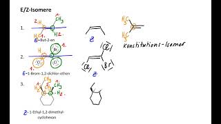 EZIsomere Bestimmung der E bzw ZForm Erklärvideo [upl. by Terle357]