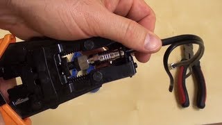 How to connect a bnc connector to RG59 Siamese coax cable [upl. by Jeminah993]