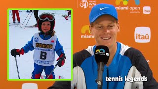 Jannik Sinner quotIm not like the young kid I was beforequot  Miami 2024 [upl. by Asiret]