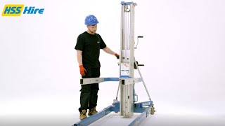 How to use a Genie Lift Stacker [upl. by Yorgerg]