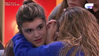 MIRIAM le quita un PUNTO NEGRO a AMAIA  LOS MEJORES MOMENTOS  OT 2017 [upl. by Shepley]