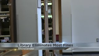 Rhinelander Library eliminates most fines [upl. by Trow]