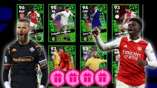 NEW REWARD🔥 Best Player Reward By Konami x6 Player Opening Pack eFootball 2025 [upl. by Anoyk]