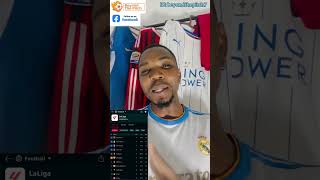 LALIGA TABLE skills football soccer [upl. by Idonna]