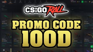 CSGOROLL PROMO CODE  Free Cases with Promo Code 100D [upl. by Mita283]