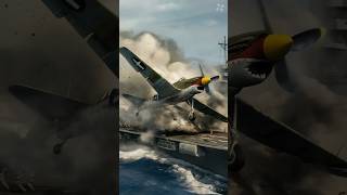 WW2 TBF Avenger and F6F Hellcat Crash Land Onto Aircraft Carrier  60fpsSound Design AI Enhanced [upl. by Nerraj390]