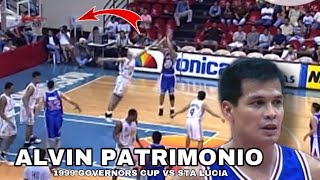 ALVIN PATRIMONIO 1999 GOVERNORS CUP HIGHLIGHTS VS STA LUCIA [upl. by Ahtinak360]