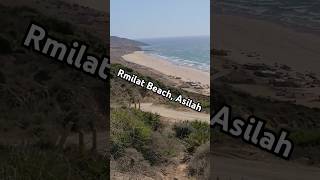 شاطئ الرميلات الطبيعي المهيب، جنوب مدينة أصيلة 🏖️ Rmilat Beach Asilah Morocco [upl. by Milty]