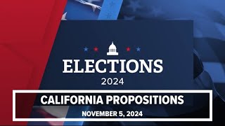 2024 California Ballot Props Explained [upl. by Asylem]