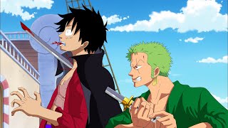 The Straw Hats reaction when Zoro reveals he is Luffys First Mate in One Piece [upl. by Relyat]