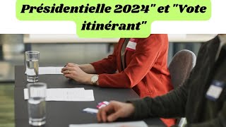 Présidentielle Début du vote dans les bureaux itinérants [upl. by Amleht]