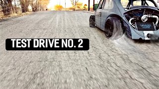 TEST DRIVE NO 2 Turbo Kseries Swapped VW Bug [upl. by Enileqcaj]