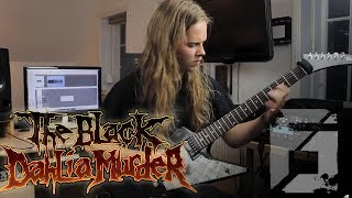 The Black Dahlia Murder  quotIn Hell Is Where She Waits For Mequot Guitar Solo Cover [upl. by Tamara755]