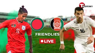 LIVE  Bangladesh vs Afghanistan  Football  T Sports [upl. by Kalil]