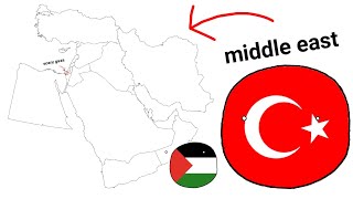 the middle east in 4 minutes [upl. by Studnia]