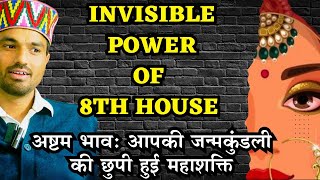 Invisible Power of 8th Lord Explained in 12 HousesHem Raj Verma astrologyastropodcast [upl. by Alleahcim728]