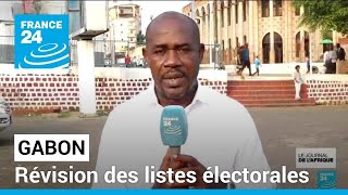 Révision des listes électorales au Gabon • FRANCE 24 [upl. by Nayrb]