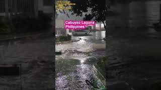 🔴Baha sa labas Ng ospital Because of Typhoon Kristine🇵🇭 [upl. by Aicilat]