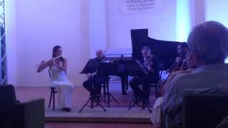 Bianca Garcia  Flute Italy Ascoli Piceno Music Festival Gluck [upl. by Lonnard82]