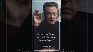 Christopher Walken  The Screen Legend You Didnt Expect to See [upl. by Nairb]