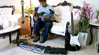 innale ente nenjileInstrumental live by guitarist Jay Nitro [upl. by Milinda]