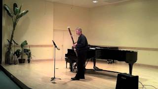 Phaserbassoon plays SHIVA Jim Rodgers in Recital 12910 [upl. by Gignac854]