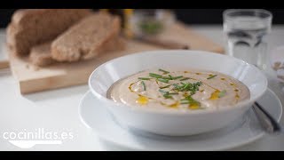 Receta de Vichyssoise vegana fácil [upl. by Jarret]