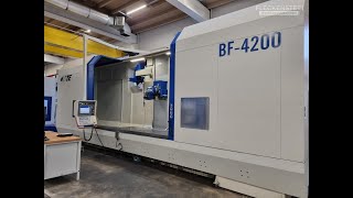 CNC Bettfräsmaschine MTE BF 4200 [upl. by Chu]